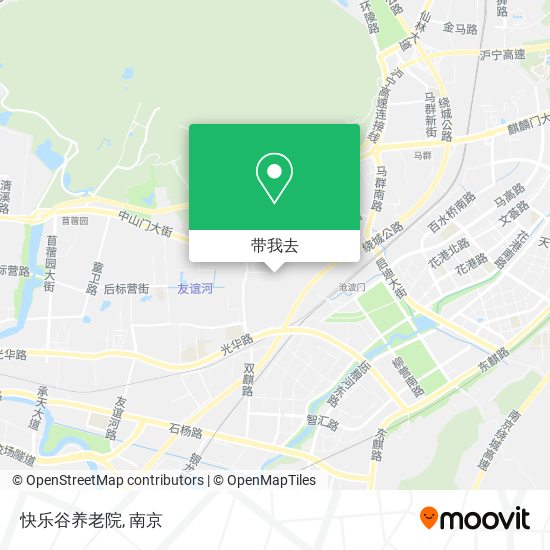 快乐谷养老院地图
