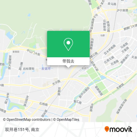 双拜巷151号地图