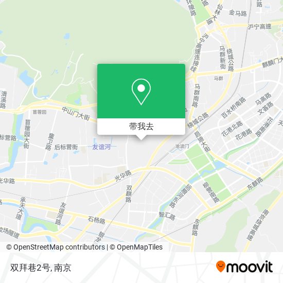 双拜巷2号地图