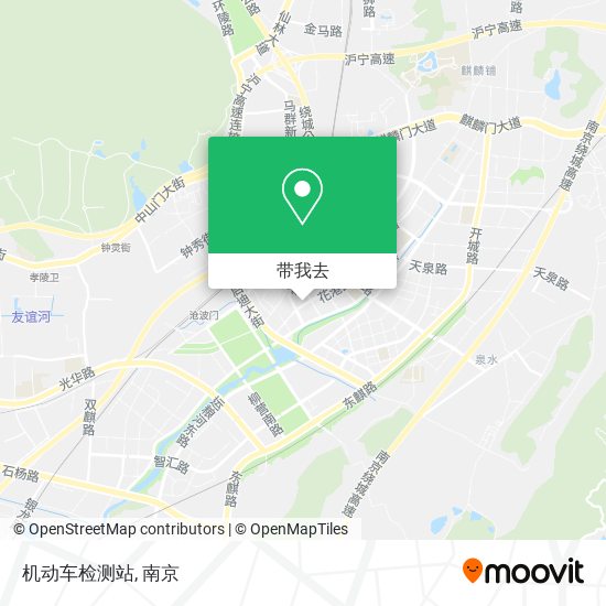 机动车检测站地图