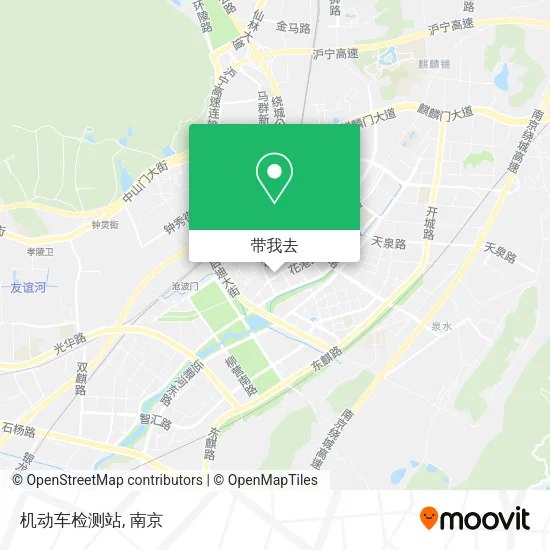 机动车检测站地图