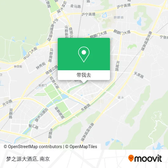 梦之源大酒店地图