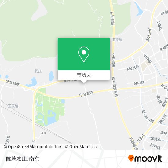 陈塘农庄地图