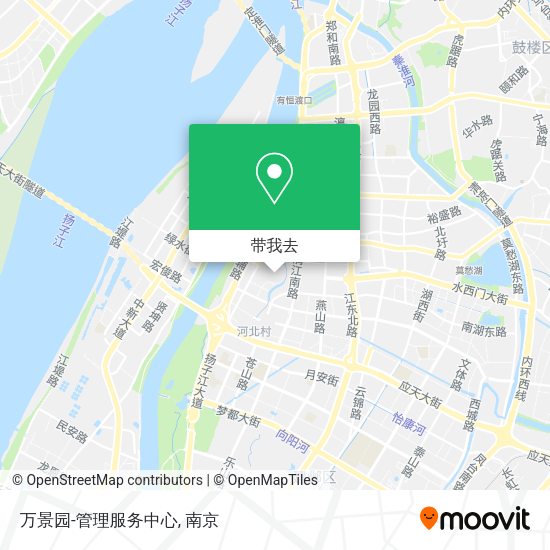 万景园-管理服务中心地图