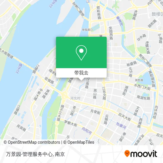 万景园-管理服务中心地图