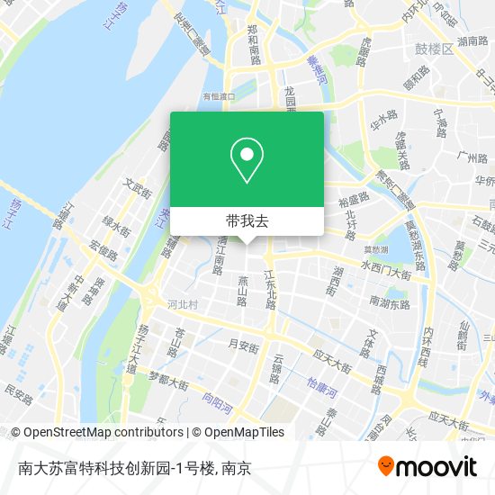 南大苏富特科技创新园-1号楼地图