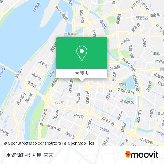 水资源科技大厦地图