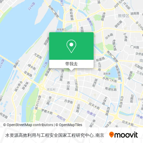 水资源高效利用与工程安全国家工程研究中心地图