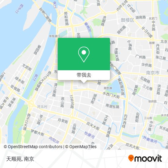 天顺苑地图