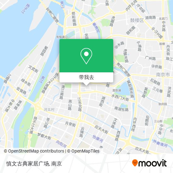 慎文古典家居广场地图