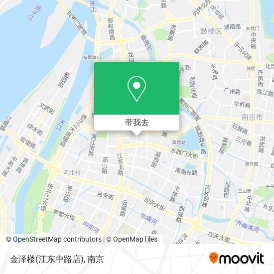 金泽楼(江东中路店)地图