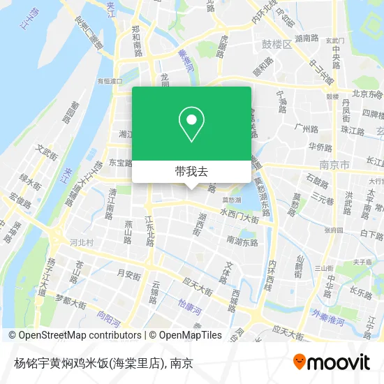 杨铭宇黄焖鸡米饭(海棠里店)地图