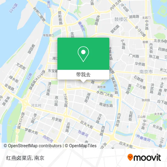 红燕卤菜店地图