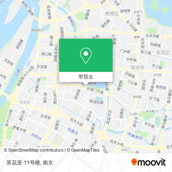 茶花里-11号楼地图