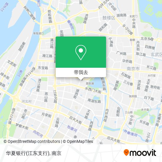 华夏银行(江东支行)地图