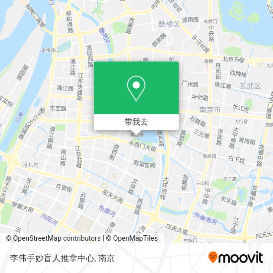 李伟手妙盲人推拿中心地图