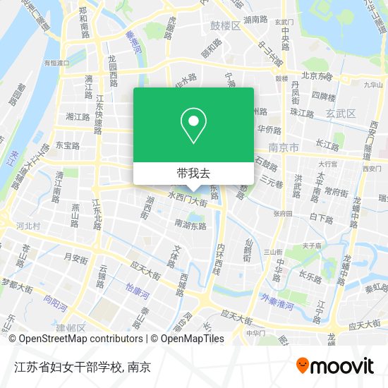 江苏省妇女干部学校地图