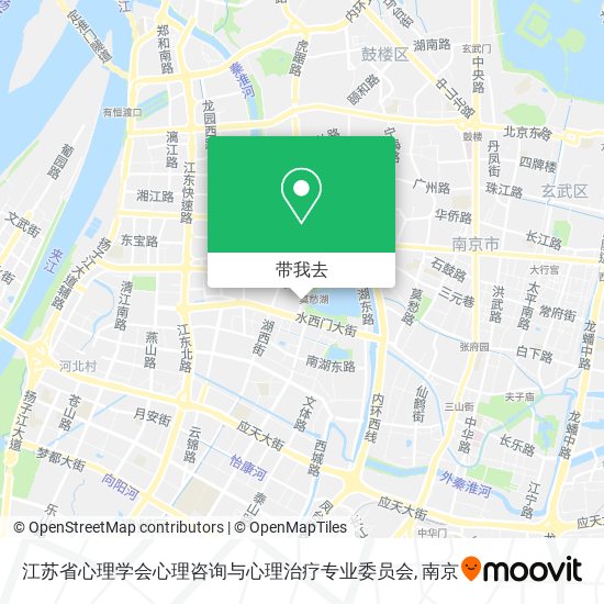江苏省心理学会心理咨询与心理治疗专业委员会地图