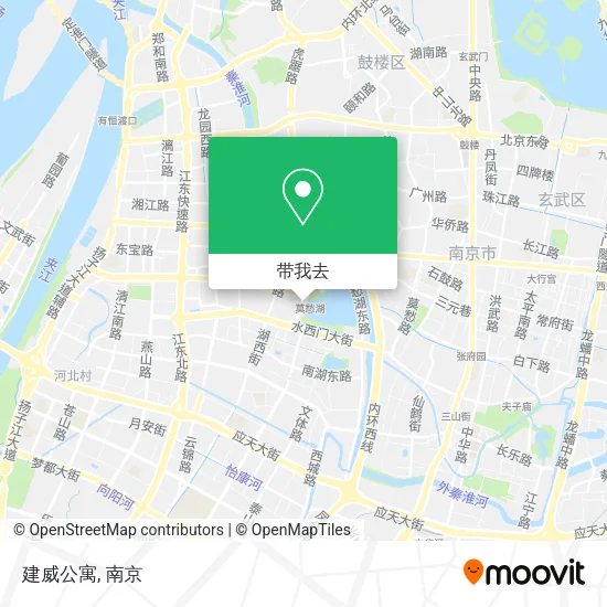 建威公寓地图