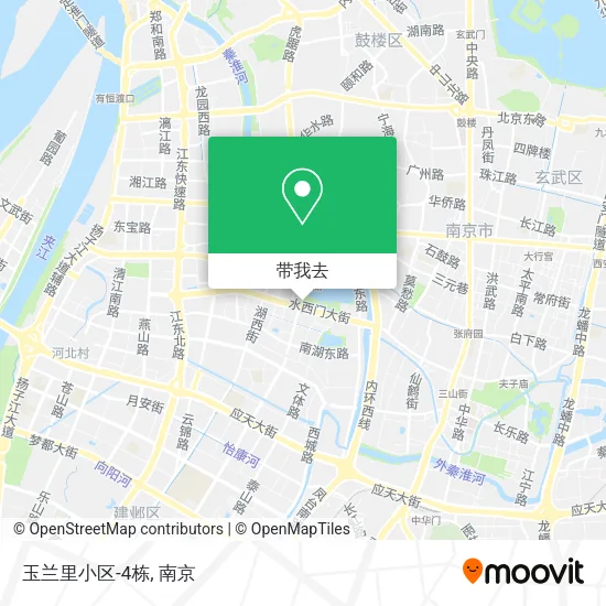 玉兰里小区-4栋地图