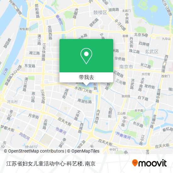 江苏省妇女儿童活动中心-科艺楼地图