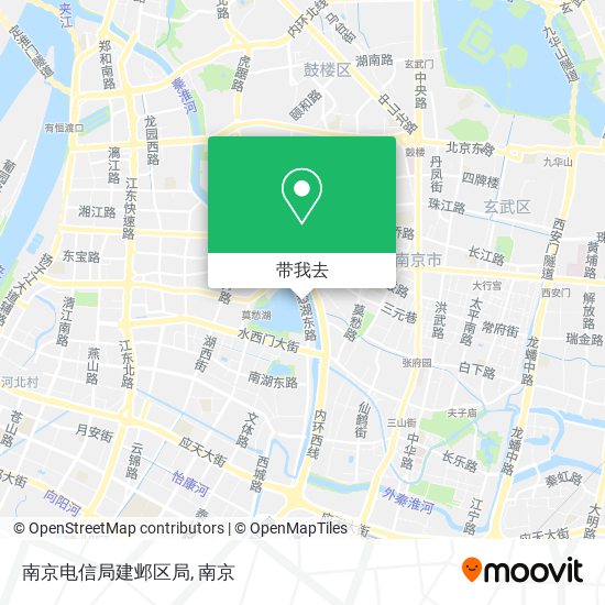 南京电信局建邺区局地图