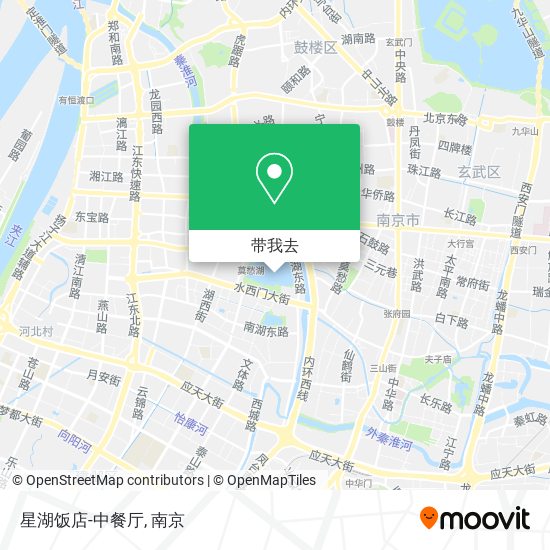 星湖饭店-中餐厅地图