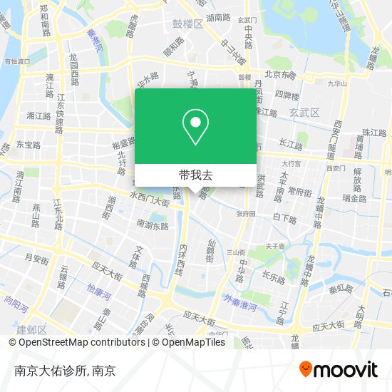 南京大佑诊所地图