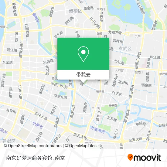 南京好梦居商务宾馆地图