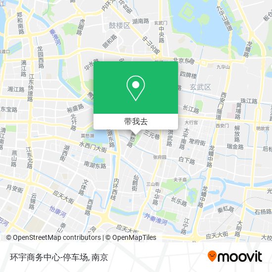 环宇商务中心-停车场地图