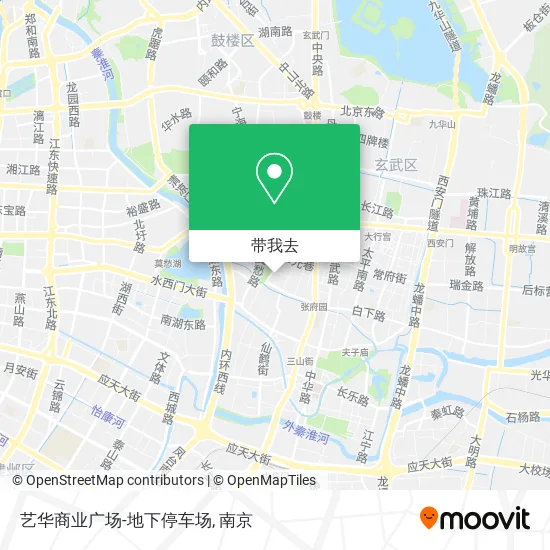 艺华商业广场-地下停车场地图