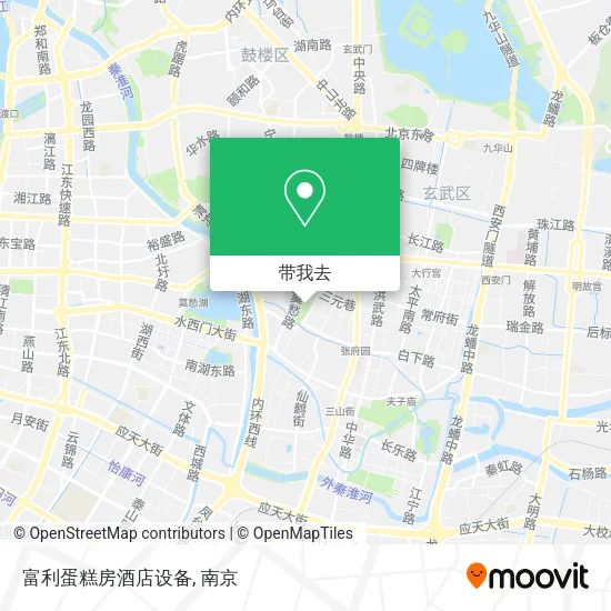 富利蛋糕房酒店设备地图