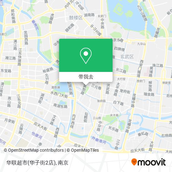 华联超市(华子街2店)地图