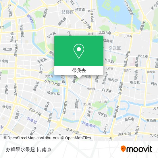 亦鲜果水果超市地图