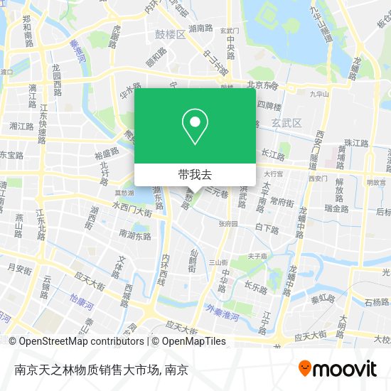 南京天之林物质销售大市场地图