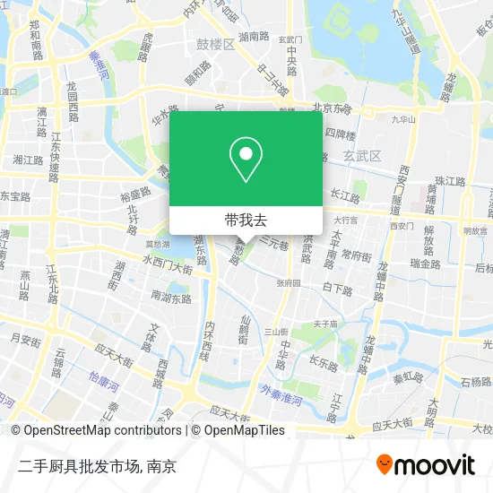 二手厨具批发市场地图