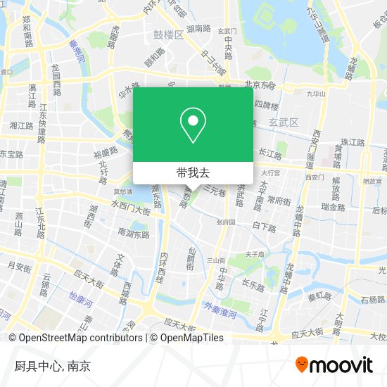 厨具中心地图