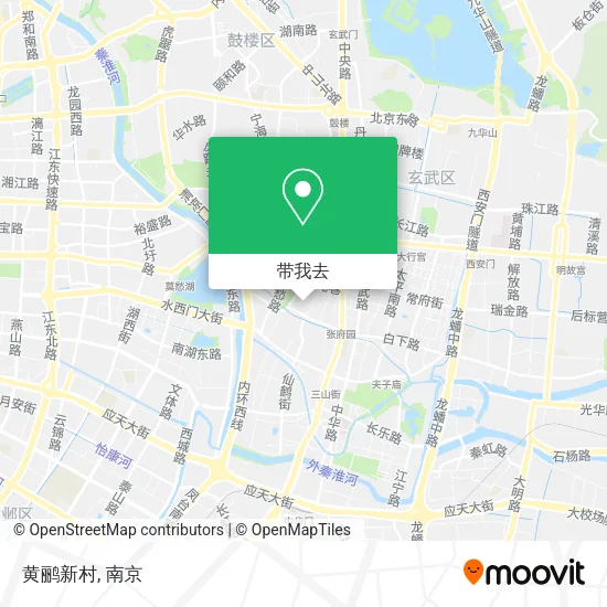 黄鹂新村地图