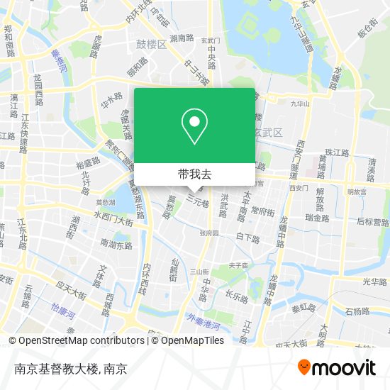 南京基督教大楼地图