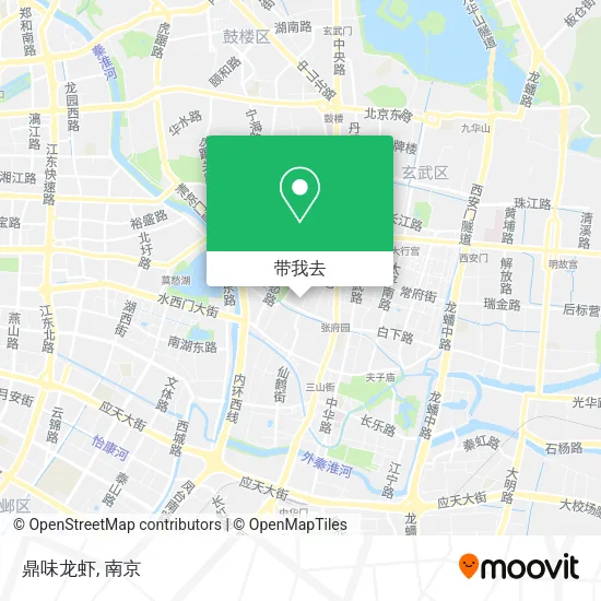 鼎味龙虾地图