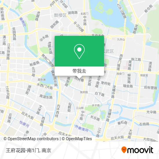 王府花园-南1门地图
