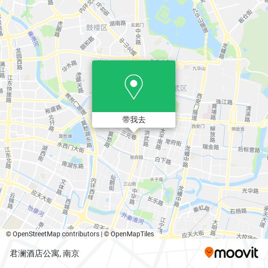 君澜酒店公寓地图