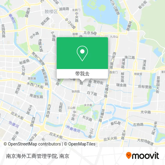 南京海外工商管理学院地图