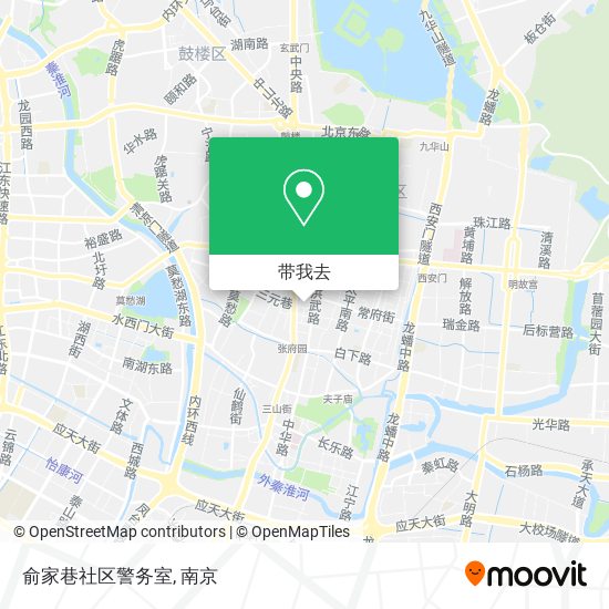 俞家巷社区警务室地图