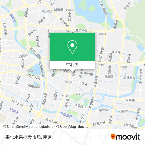 果忠水果批发市场地图