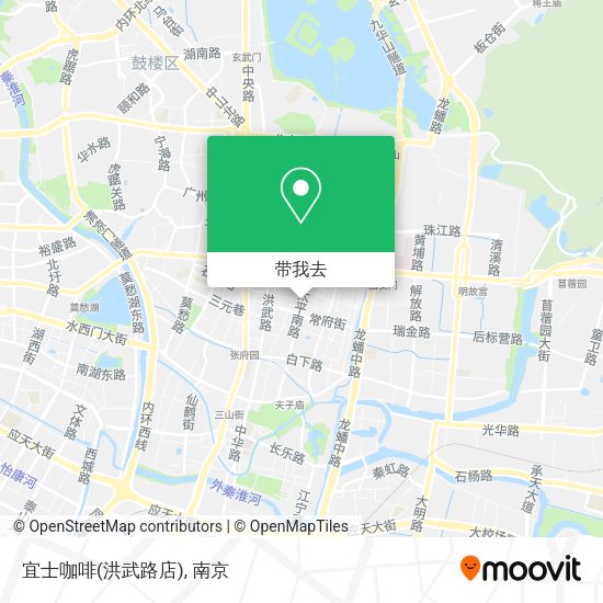 宜士咖啡(洪武路店)地图