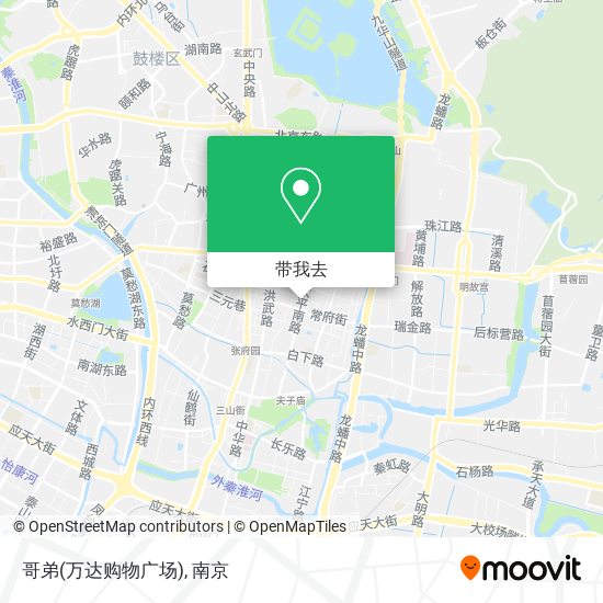 哥弟(万达购物广场)地图