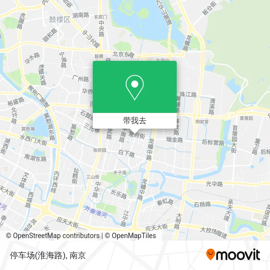 停车场(淮海路)地图