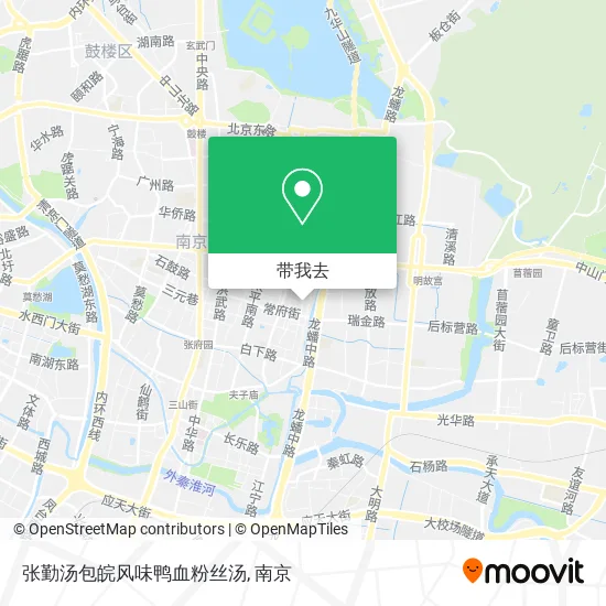 张勤汤包皖风味鸭血粉丝汤地图