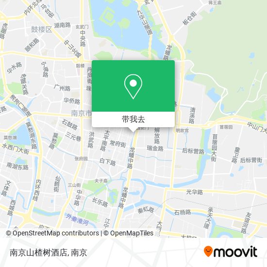 南京山楂树酒店地图